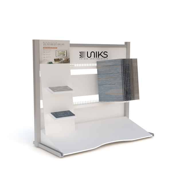 Door frame carpet rack